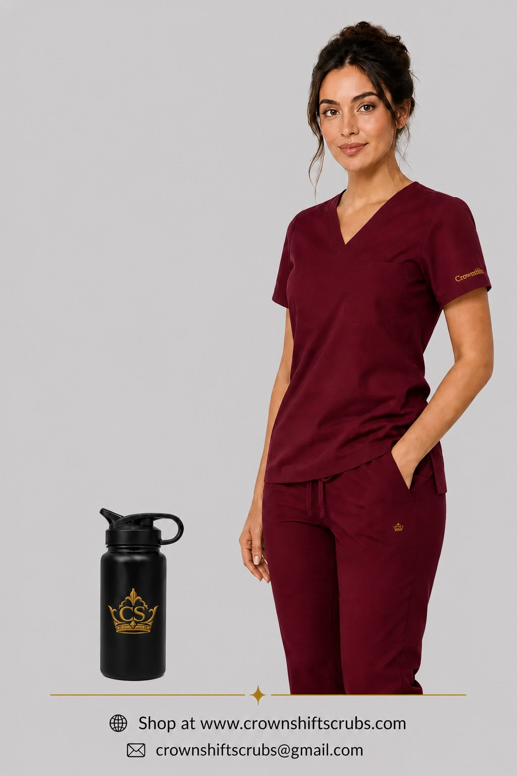 CrownShift Scrubs - Premium Scrub Set